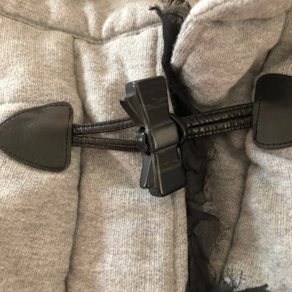 🖤❤️RED Valentino Grey Black Ruffles Jacket - Picture 6 of 11